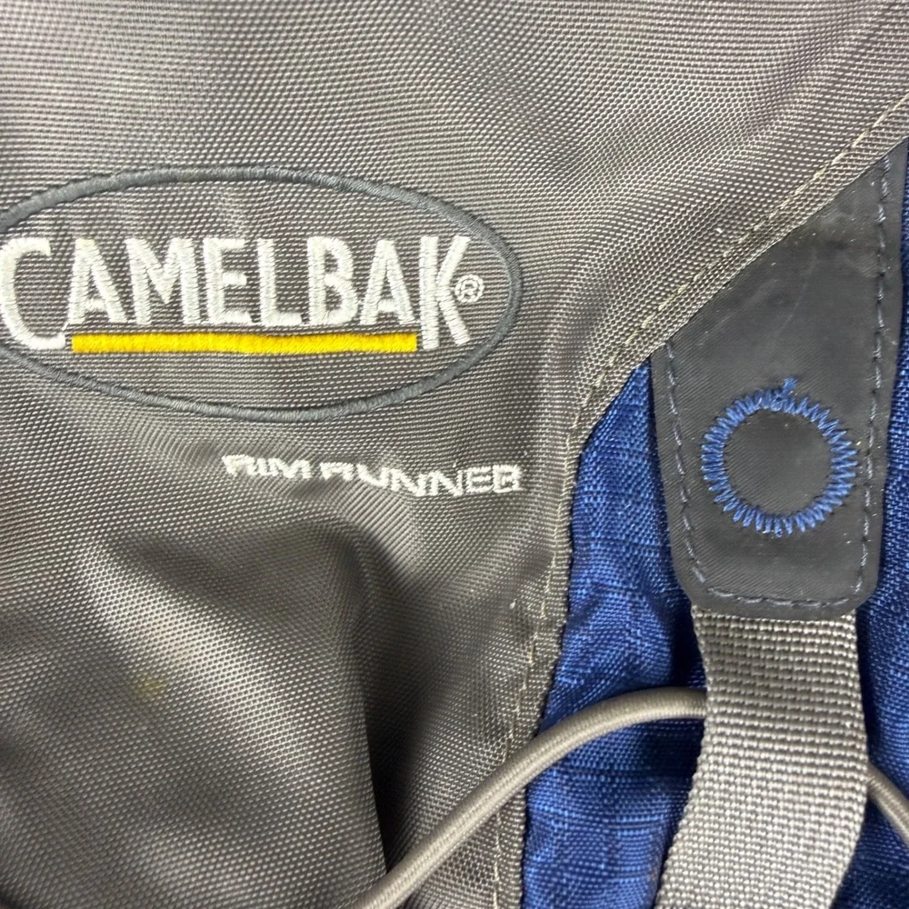 CamelBak Rim Runner Blue Grey Hiking Backpack Air Director Hydration Pack